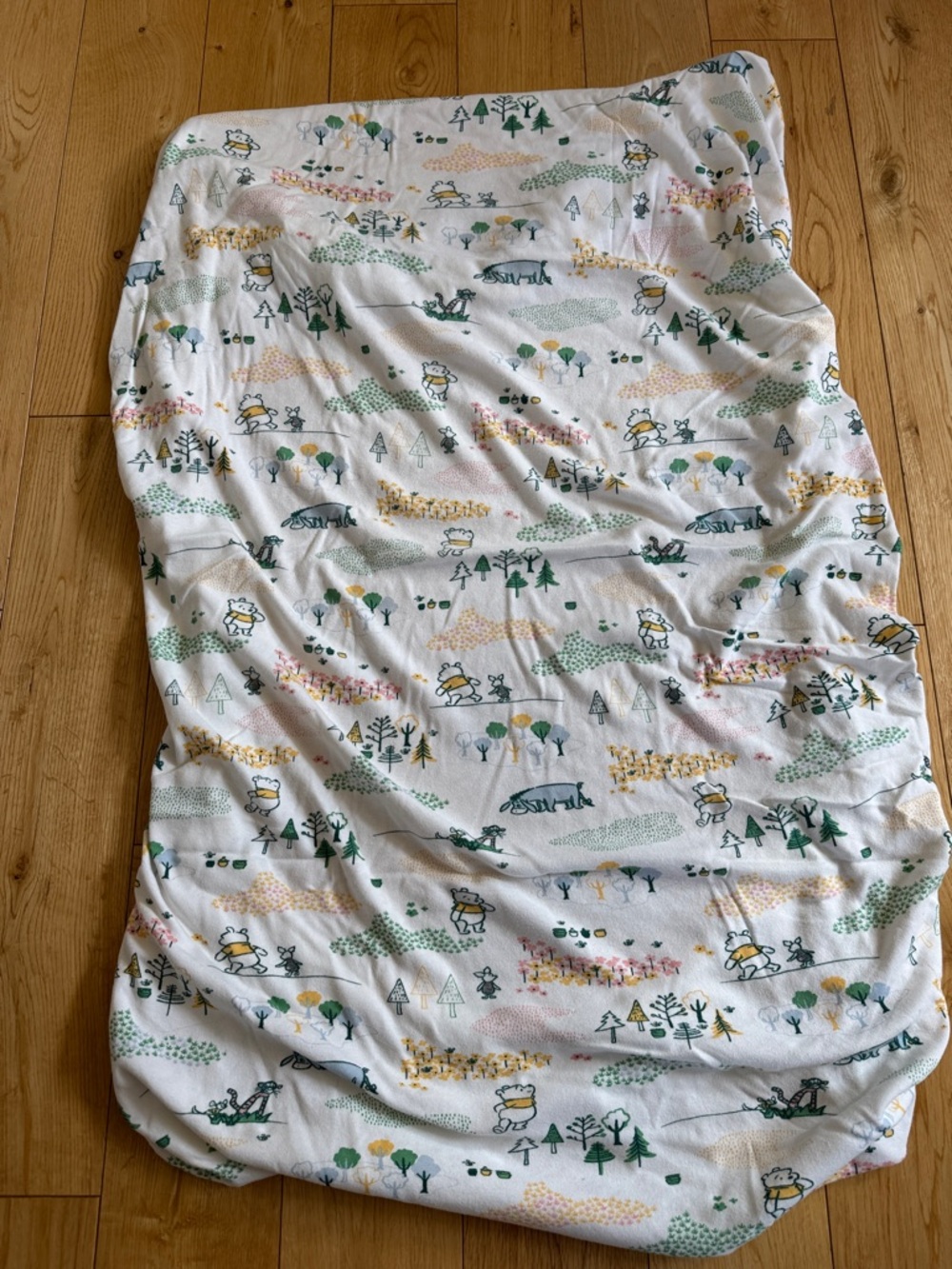 Hanna Andersson Winnie The Pooh Crib Sheet